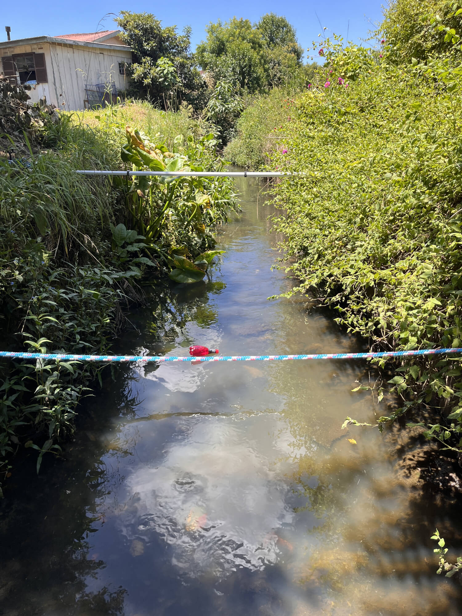 Laudo hidrológico destinado à caracterização do corpo hídrico receptor do efluente tratado