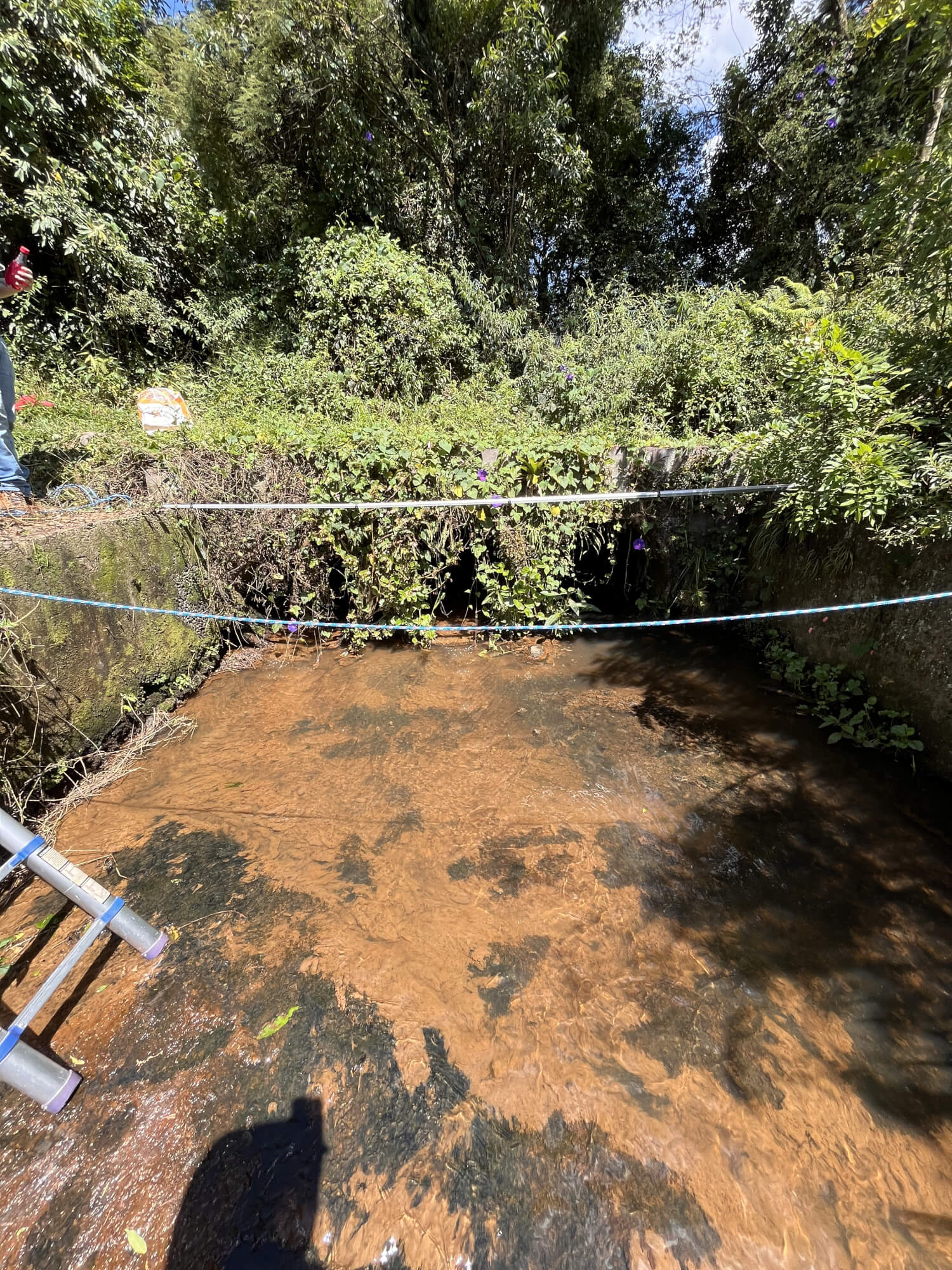 Teste de vazão em corpo hídrico, como apoio à elaboração de laudo hidrológico